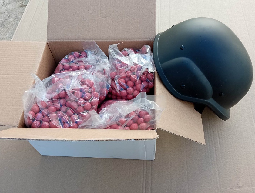 Bolas cal 68  2000 unid. +  Oferta GXG TACTICAL HELMET. *Envío Gratis.